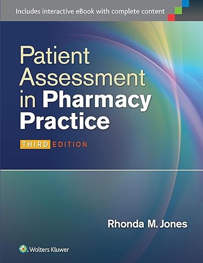 Patient Assessment in Pharmacy Practice 3rd Ed