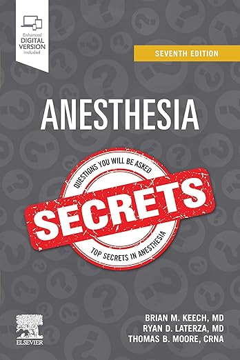 Anesthesia Secrets - E-BOOK 7th Edition, Kindle Edition