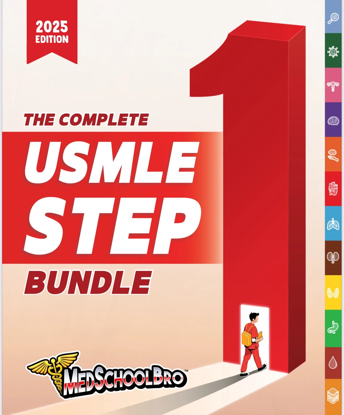The Complete USMLE Step Bundle (Multicolor Edition)