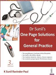 Dr Sunil's One Page Solutions for General Practice 3rd Edition