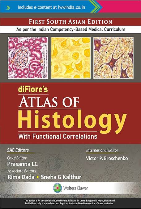 Difiore’s Atlas of Histology with Functional Correlations -13E
