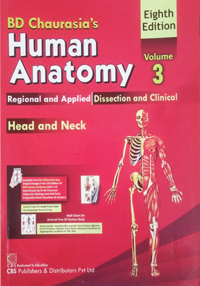 BD Chaurasia's Human Anatomy: Regional & Applied Dissection & Clinical ...