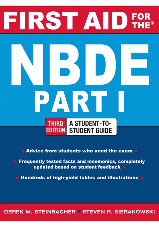 First Aid for the NBDE Part 1 3rd Edition