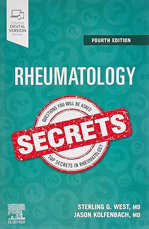 Rheumatology Secrets Paperback – 25 June 2002