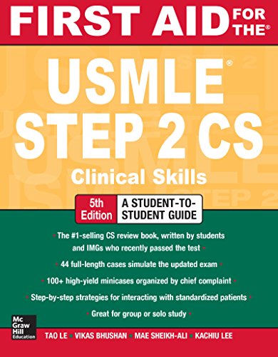 First Aid for the USMLE Step 2 CS 5th Edition