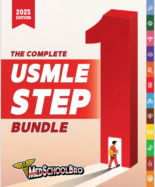 The Complete USMLE Step Bundle (Multicolor Edition)
