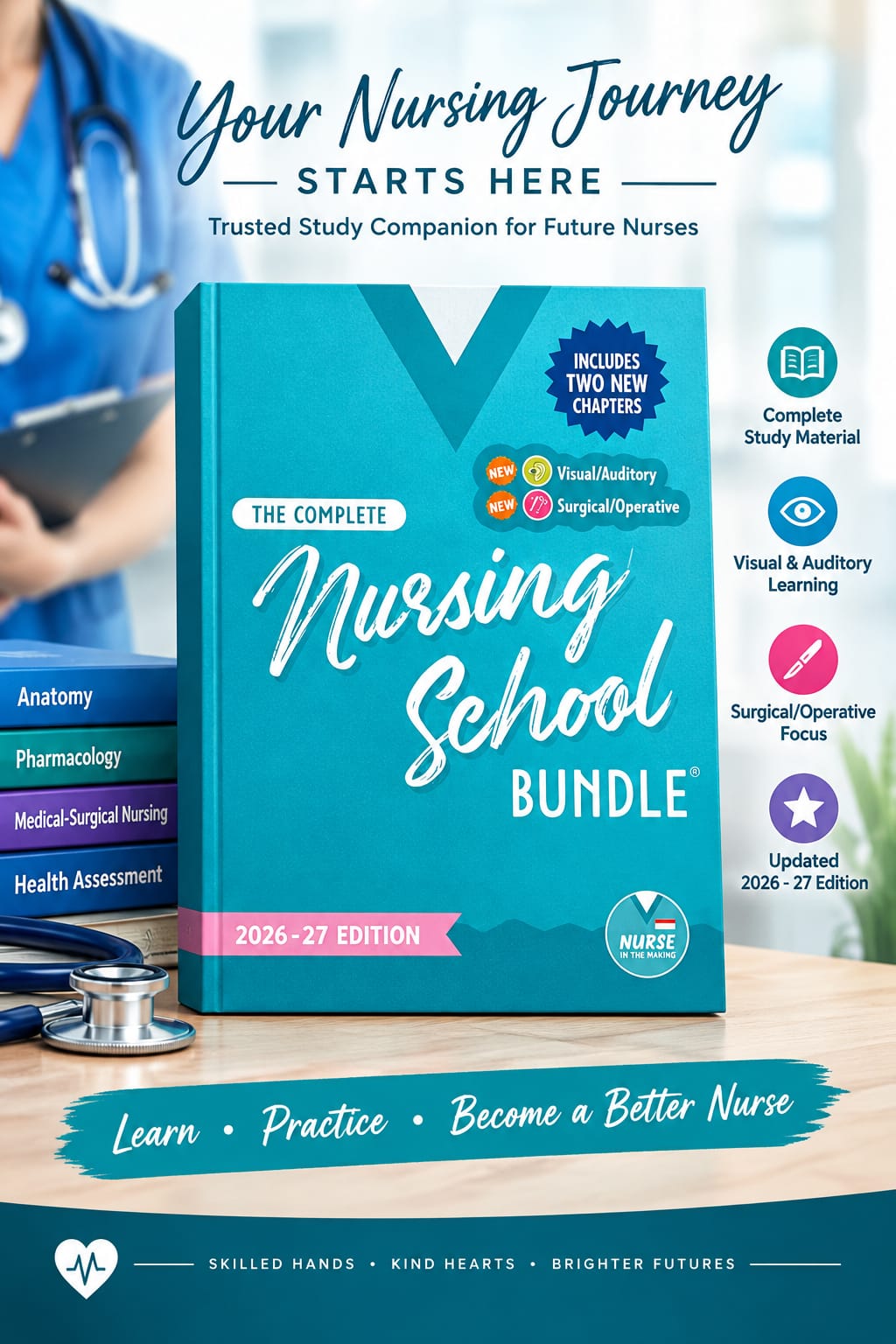 Nurse In The Making
The Complete Nursing School Bundle