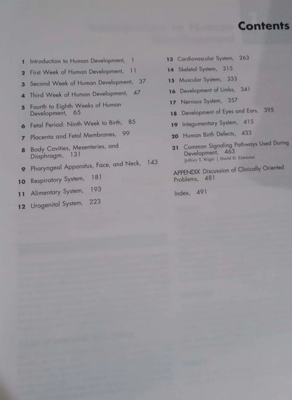 The Developing Human Clinical Oriented Embryology 11th Edition