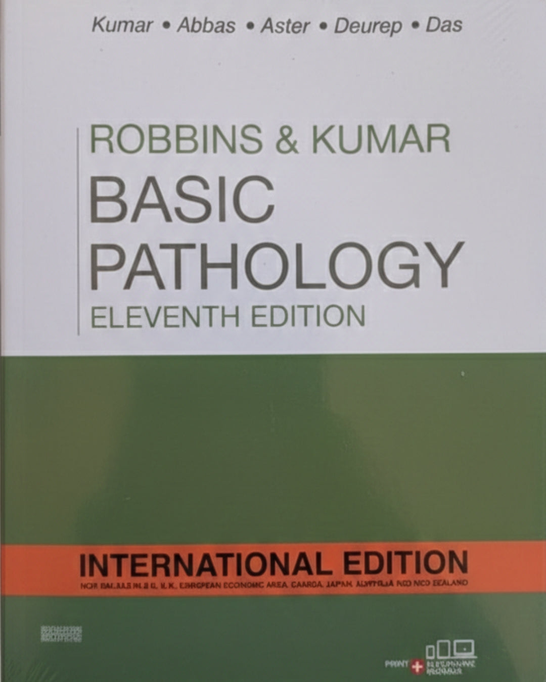Robbins & Kumar Basic Pathology Eleventh Edition (Original Book)