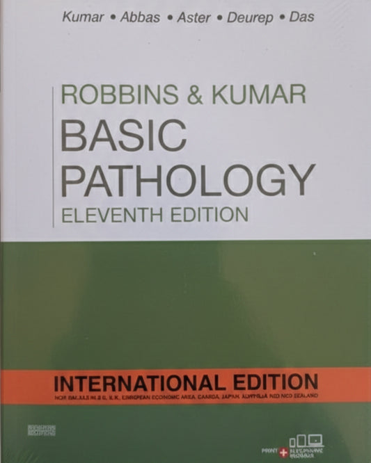 Robbins & Kumar Basic Pathology Eleventh Edition (Original Book)