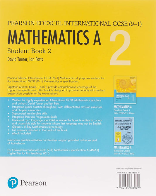 Edexcel International GCSE (9-1) Mathematics A Student Book 2