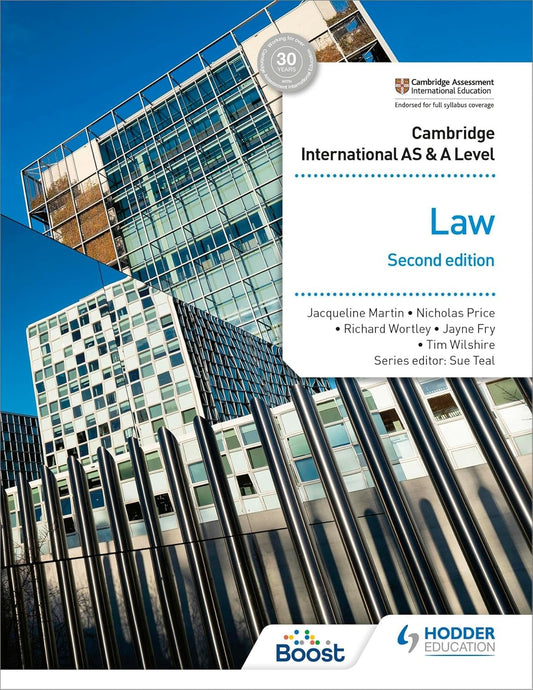 Cambridge International AS and A Level Law Second Edition: