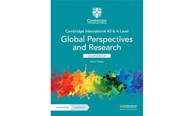 Cambridge International AS & A Level Global Perspectives & Research Coursebook with Digital Access (2 Years)