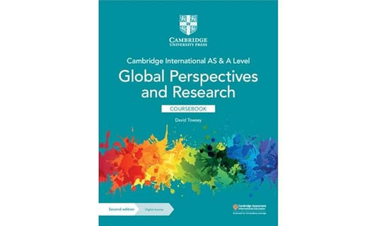 Cambridge International AS & A Level Global Perspectives & Research Coursebook with Digital Access (2 Years)