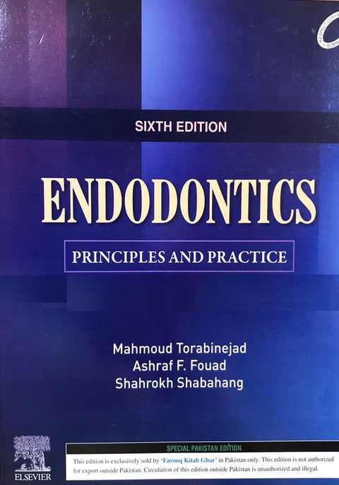 Endodontics Principles And Practice By Mahmoud torabinejad 6Th Edition